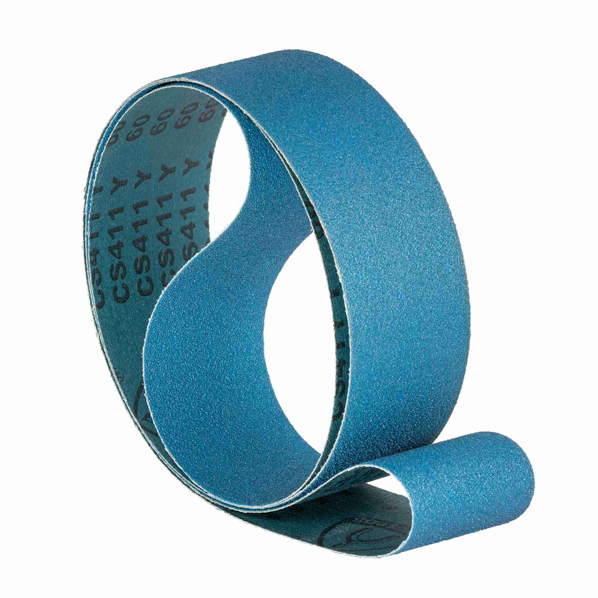 CS 411 Y - Bandas de lija resistentes al agua, 21 x 520 mm, 30 unidades, grano 40 (30 cintas)