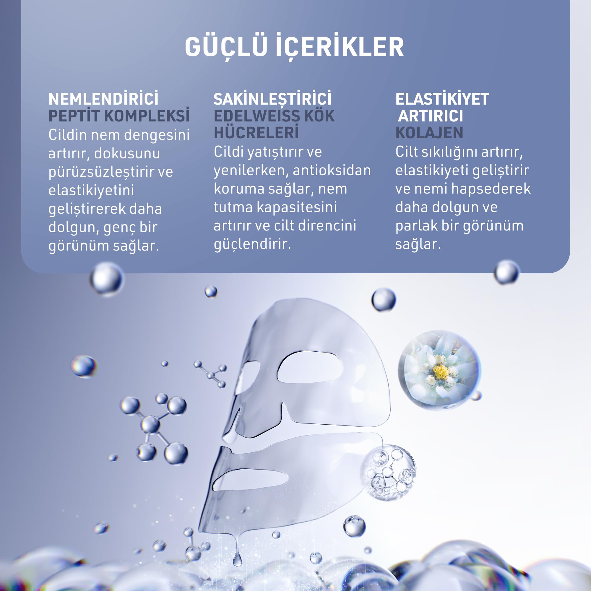 FAQ 202 Gelişmiş 8 Renkli LED Yüz Maskesi + FAQ Glass Skin Yüz Maskesi Seti – Işıldayan Bir Cilt İçi