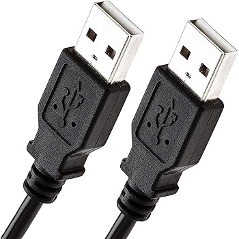3M USB Cable A Male To A Male Plug Shielded 28awg Long Lead (Black)