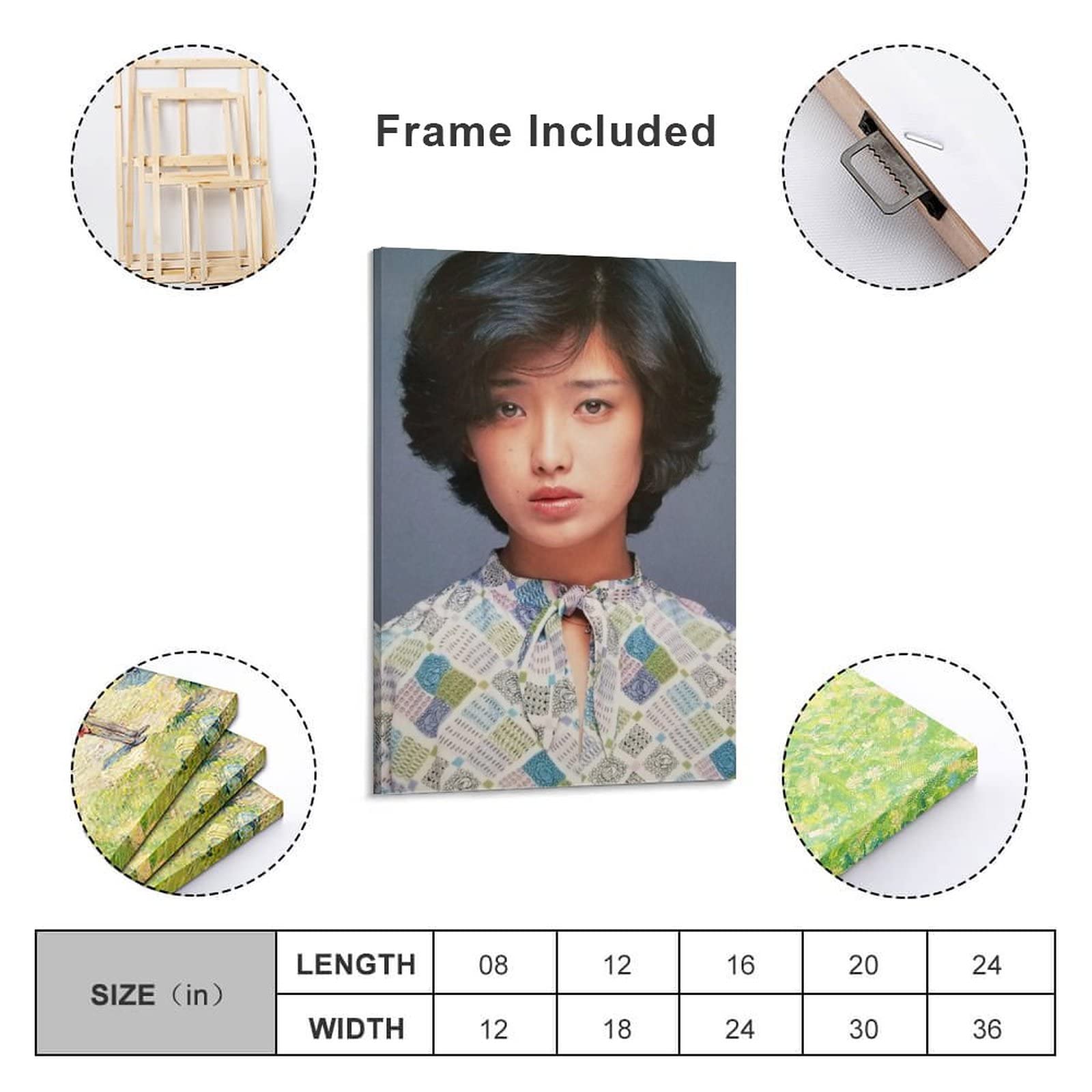 Amazon.co.jp: 山口百恵 (2)写真 装飾画 壁絵 アートパネル ウォール