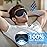 YIVIEW Sleep Mask for Back and Side Sleeper Pack of 3, 100% Light Blocking 3D Eye Masks for Sleeping, Lightweight & Breathable Eye Cover for Women Men, Zero Pressure Night Blindfold