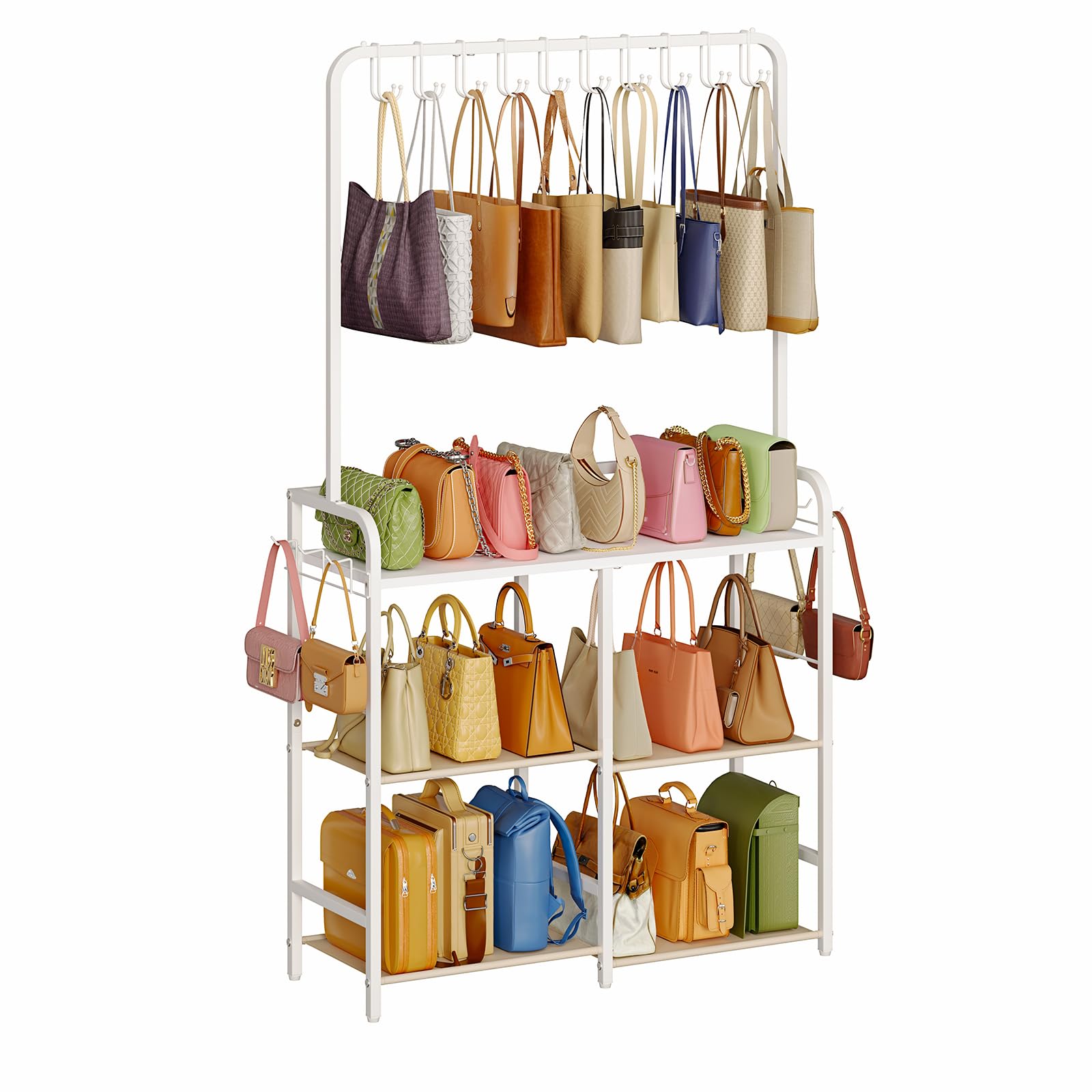 Photo 1 of Hayexiha 3-Tier Purse Organizer Rack
