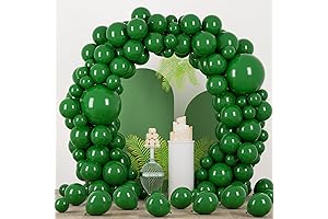 90pack Forrest Green Balloons Decoration Garland Kit
