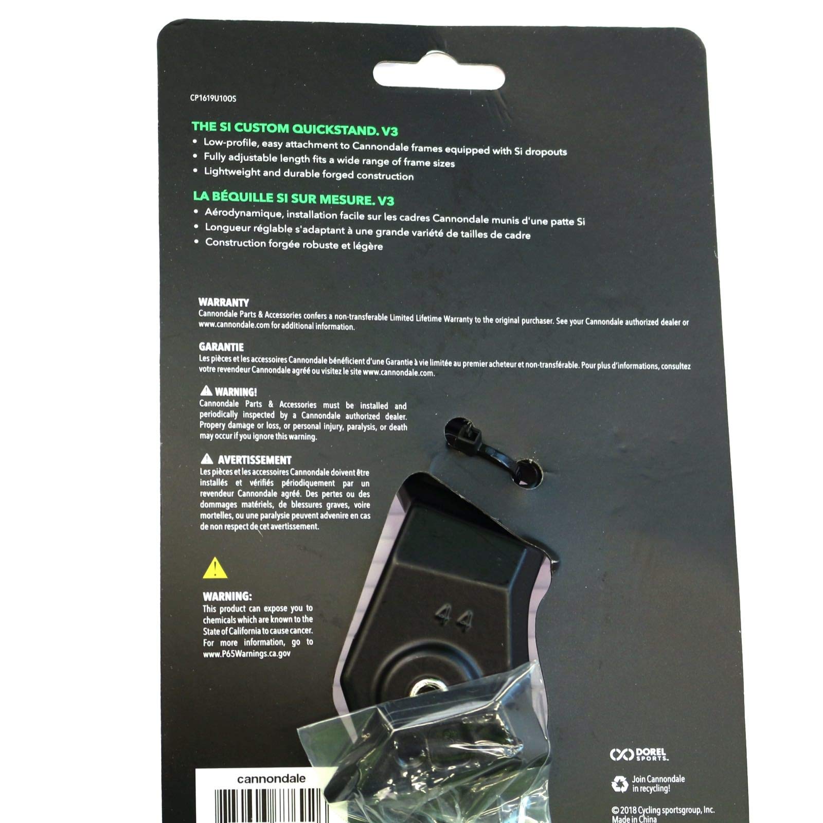Cannondale SI V3 - Soporte para Bicicleta, Color Negro
