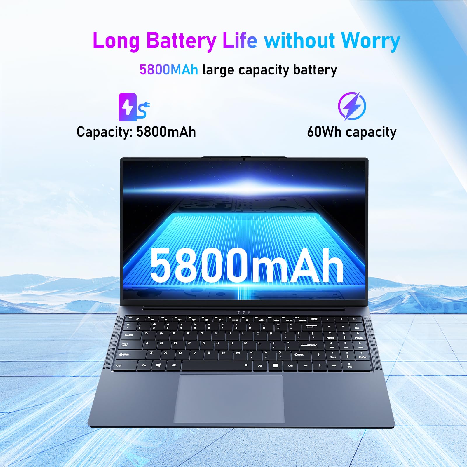 16" Notebook Core i5 8210Y (fino a 3.6 GHz) 16GB RAM 512GB SSD Laptop Display IPS Tastiera Numerica Retroilluminata RJ45 USB 3.0 HDMI BT 5.0 – PC Portatile per Multitasking e Mobilità
