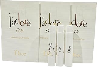 Dior Sample Perfume J'adore L'Or Essence De Parfum Sample Women 1 ml / 0.03 fl oz Set of 3