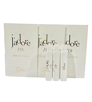 Dior Sample Perfume Jadore LOr Essence De Parfum Sample Women 1 ml / 0.03 fl oz Set of 3