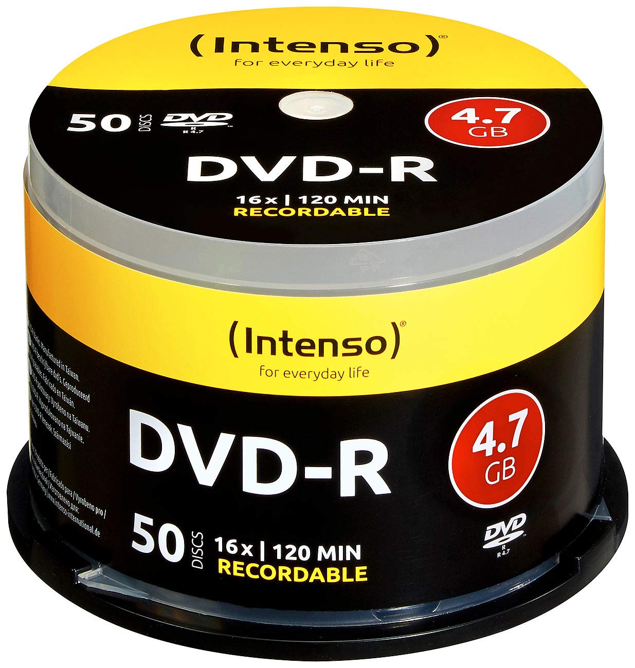 Intenso 2er-Set DVD(-) R 4.7GB 16x mit je 50 Rohlingen (100er)