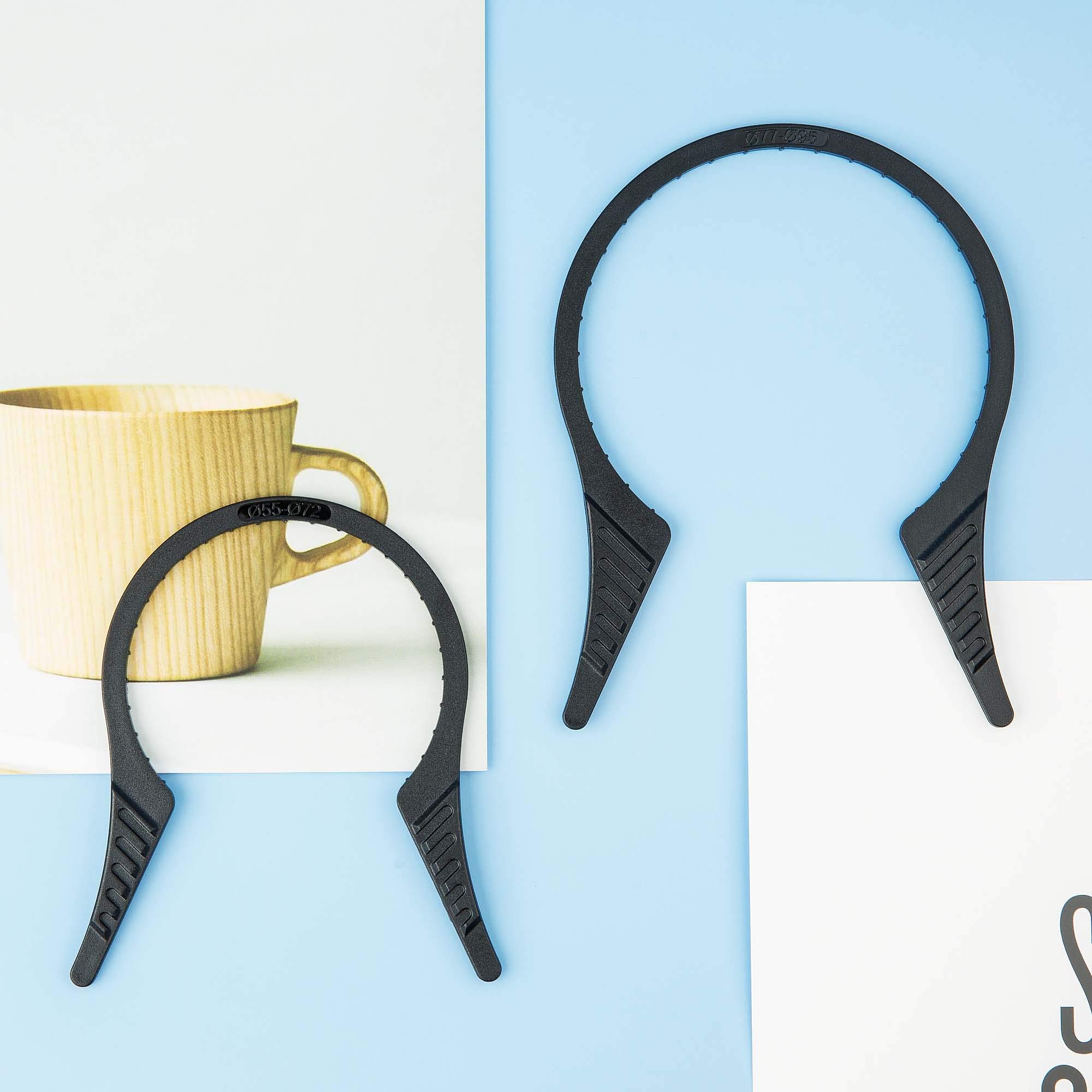 Chiave Per Filtro Obiettivo Fotocamera JJC - 2 Pezzi Per Diametri 55-72mm E 77-95mm - Foto 4