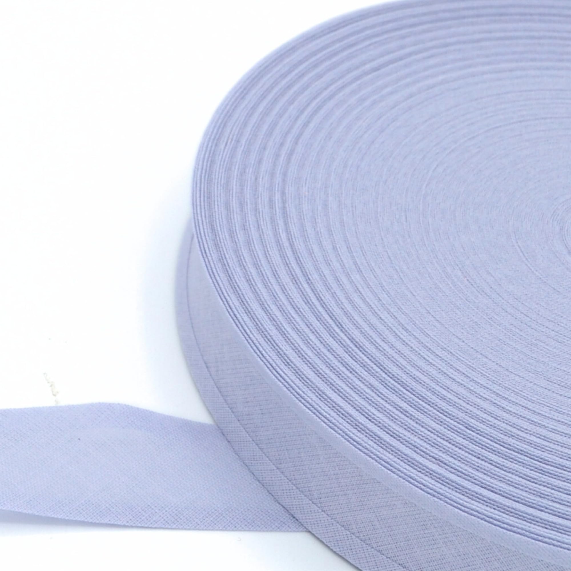 celloexpress 25mm Pale Lilac Cotton Bias Binding Tape for Sewing - Trim Edging Quilting Bunting Crafts (5m - 500cm) โ image 1