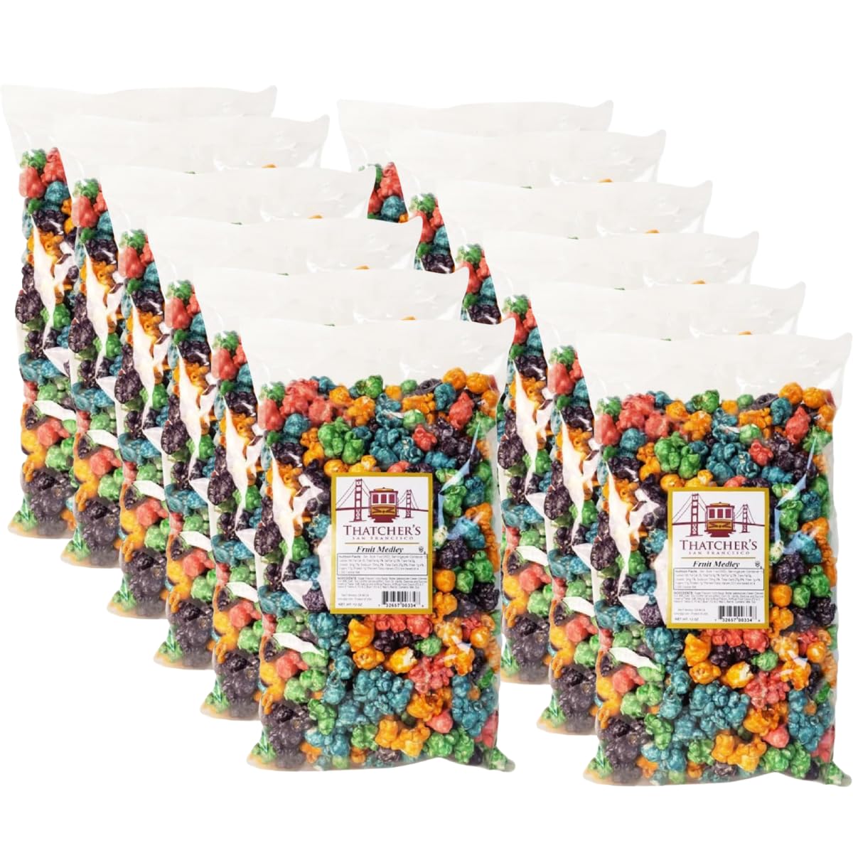 Thatcher's Gourmet Specialties Fruit Medley, 8 Oz (Pack of 12)