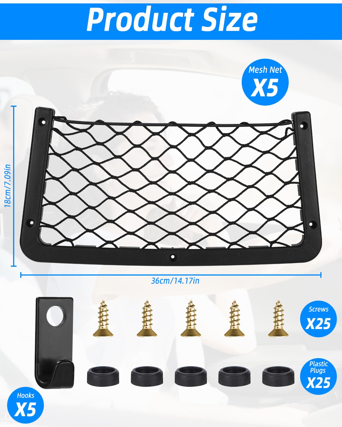 Filet De Chargement Pour Lexus UX 2018-2025 MZA10/MZA20, Filet De