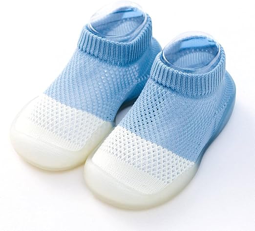 Amazon.com: NC Calcetines para bebés y bebés, suela suave, zapatos de goma  para principiantes, zapatos antideslizantes para bebés y niñas : Ropa,  Zapatos y Joyería
