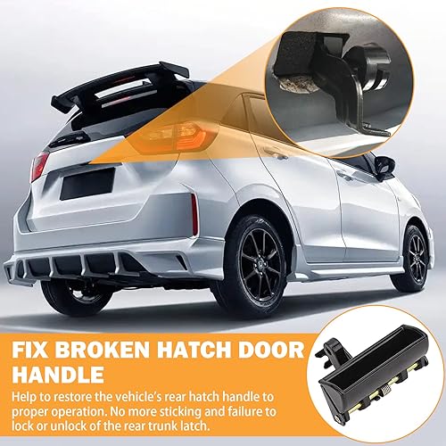 Miniatura 4 de Pestillo de cierre de puerta trasera para motor Hyundai Elantra Sedan 2011 a 2016, 2.0L a 1.8L motor; sustituye a 81230 y 3X010. Conjunto de