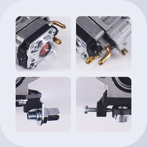 Miniatura 5 de El carburador se adapta a 33cc Earthquake MC33 Cultivator 31635 Reemplaza 31801