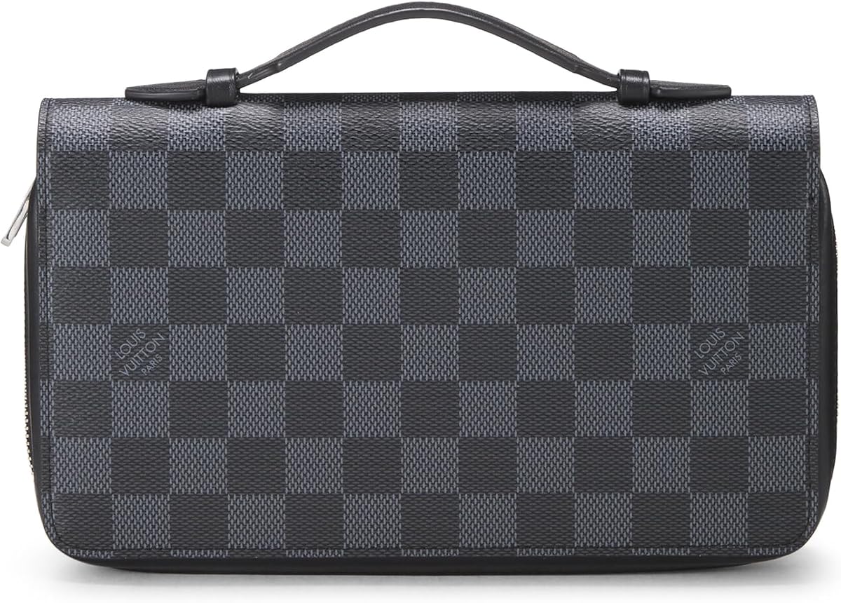 Louis Vuitton, Pre-loved Damier Cobalt Zippy XL, Blue