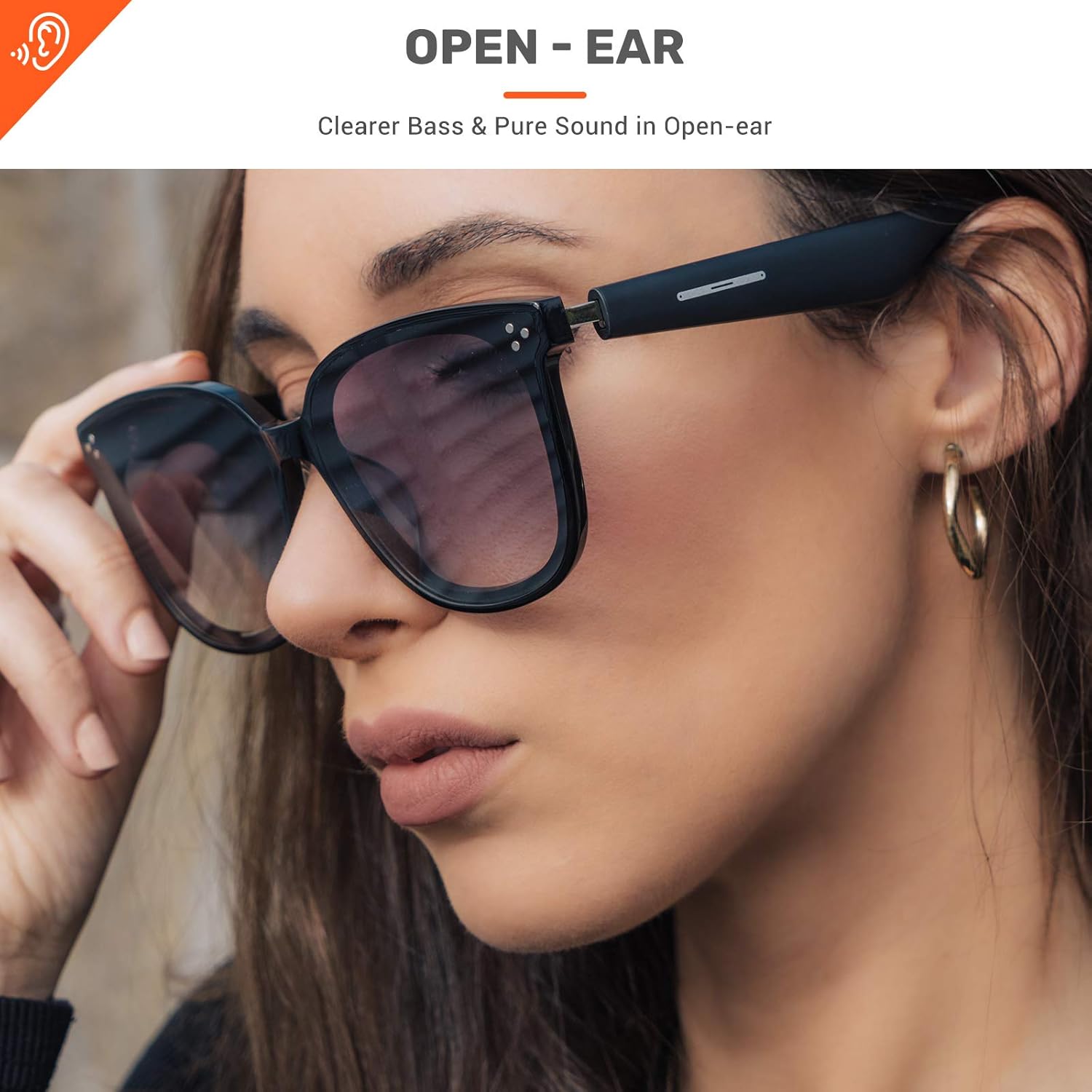 Get Discount 70% Price WGP Smart Audio Bluetooth Sunglasses Round Frame with Open Ear Speaker (2nd Gen)
