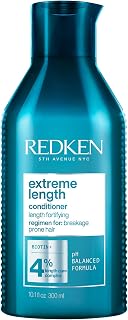 Redken Condicionador Extreme Length | Com Biotina e Óleo de Rícino | Para o crescimento do cabelo | Fortifica, Fortalece e Condiciona o Cabelo