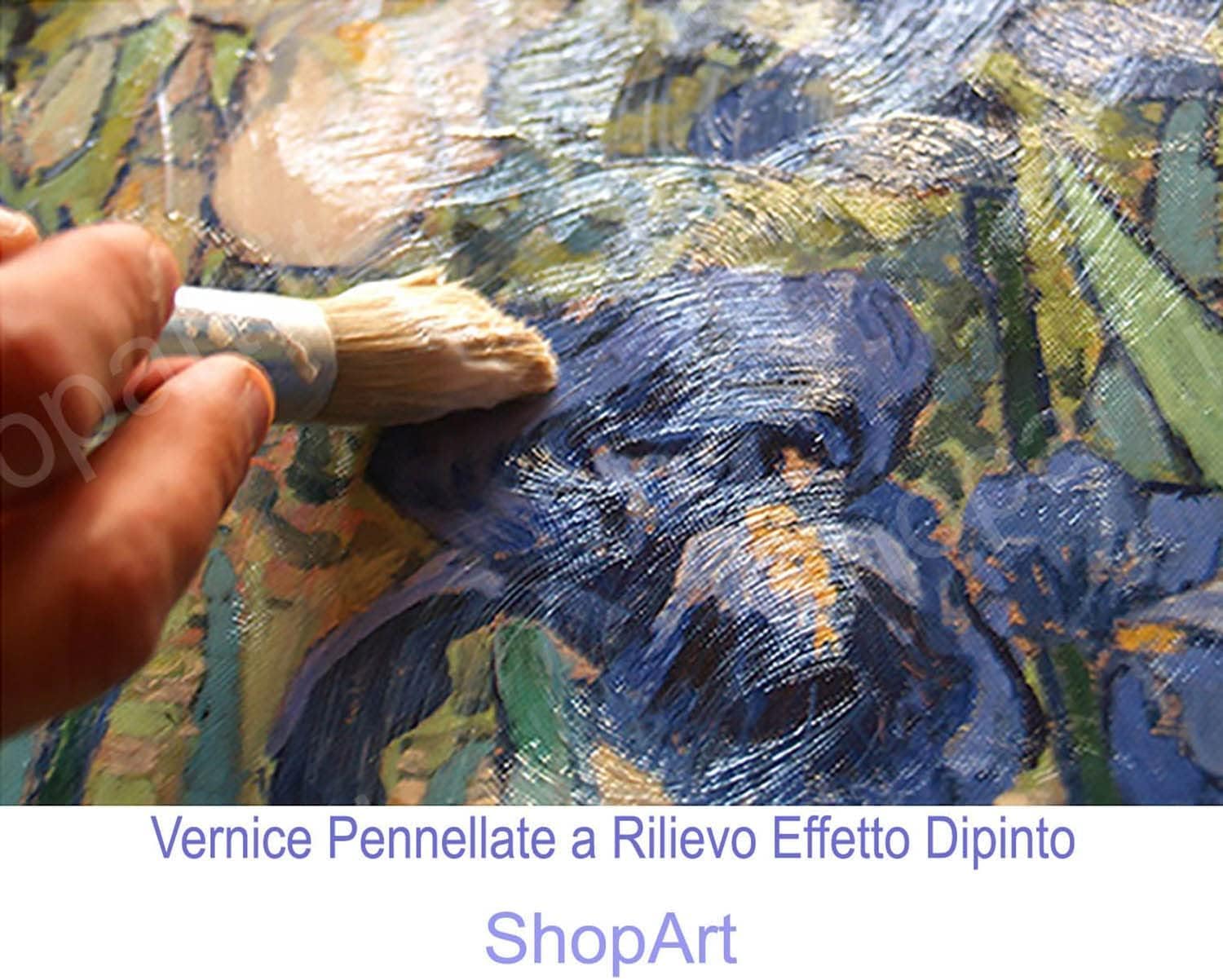 ShopArt - Quadro Effetto Pennellate a Rilievo – Jackson Pollock Convergence - Stampa Fine Art su tela Canvas Alta Definizione Pronto da Appendere (cm 80 x 160)