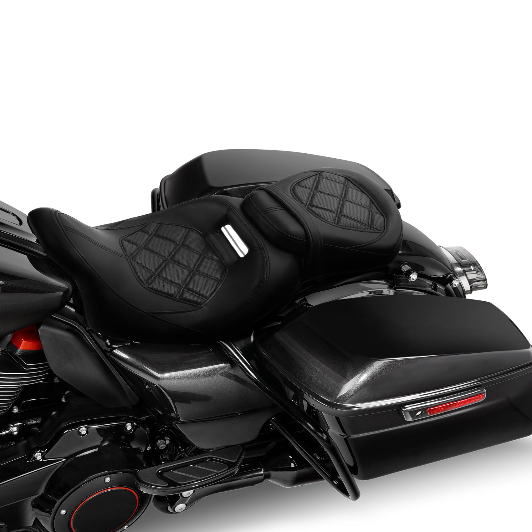 Amazon | C.C.RIDER ライダーと助手席用オートバイシート - ハーレー