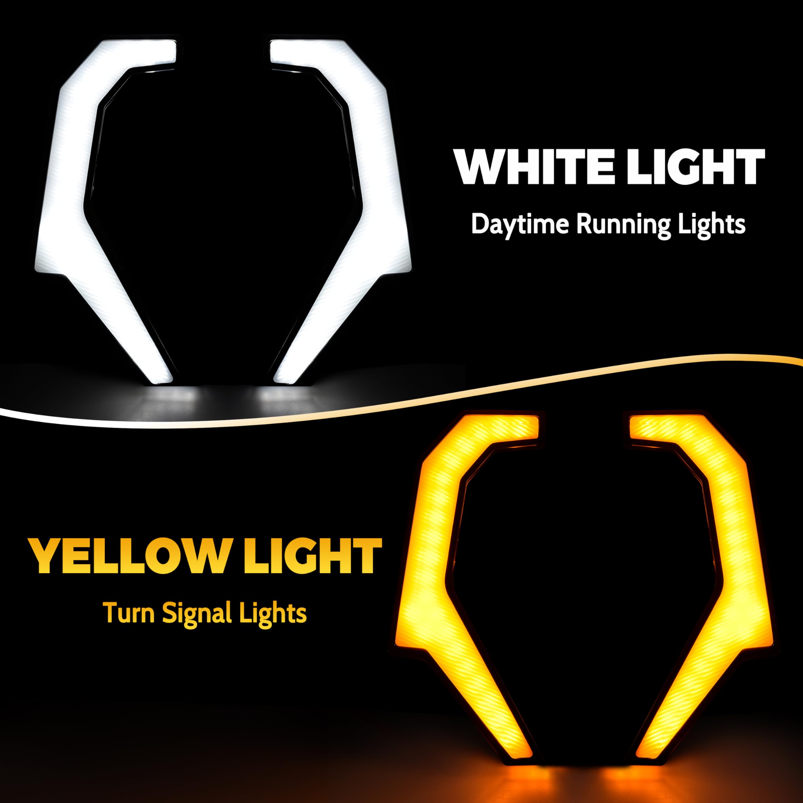 Luces LED de acento de rejilla para Polaris RZR XP 4 1000 2014-2018 RZR 900 XC 900S 2015-2020 Accesorios