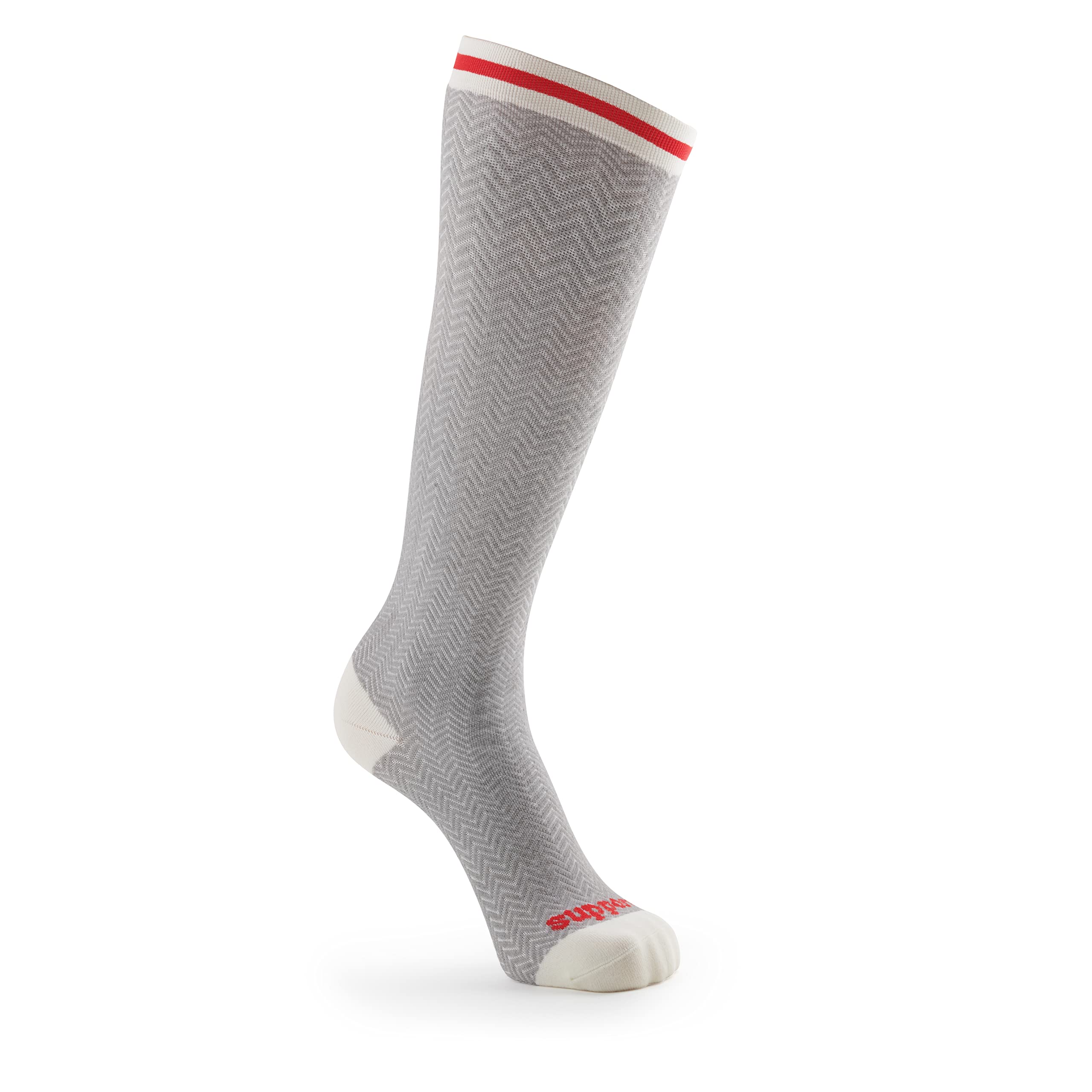 SUPPORO Thermal Merino Wool Compression Socks Grey Large