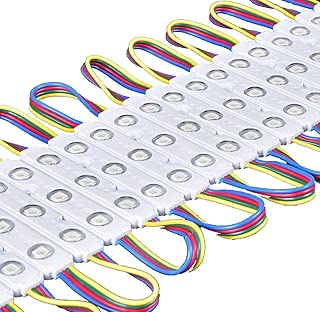 200pcs RGB 5050 led injection Module letter Channel design Sign Billboard Advertising Backlight store front light Waterproof Decorative Light Lamp(3 years quality warranty) - coolthings.us