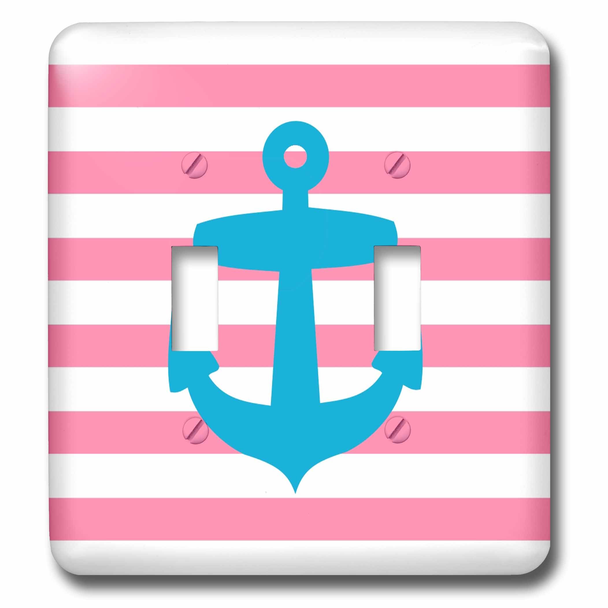 Ancre marine bleu clair lsp_57473_2 plaque d'interrupteur durable