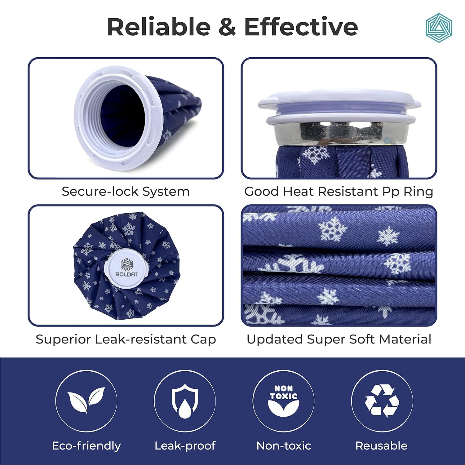 HARIHUB Hot & Cold Water Bag 9 Inch β Reusable Ice Pack Bottle for Warm & Cold Compress Therapy | Leakproof Hot Water Bag for Everyday Comfort & Recovery 1