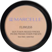 Marcelle Flawless Pressed Powder, Talc-Free, Hypoallergenic and Fragrance-Free - Buff Beige