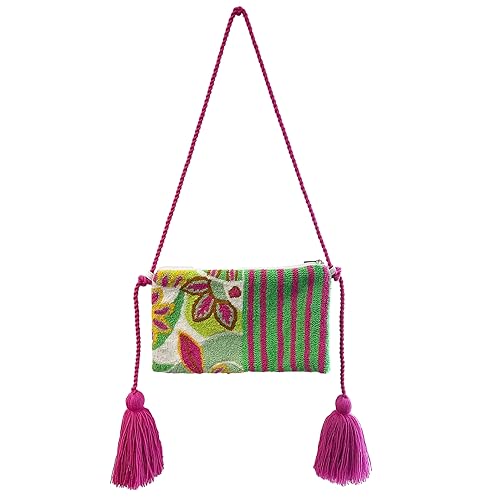 Miniatura 3 de Brisla Handbag - Wayuu Bag - Watermelon Sugar (Crossbody)
