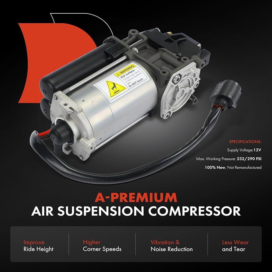 Amazon.com: A-Premium Air Suspension Compressor Compatible