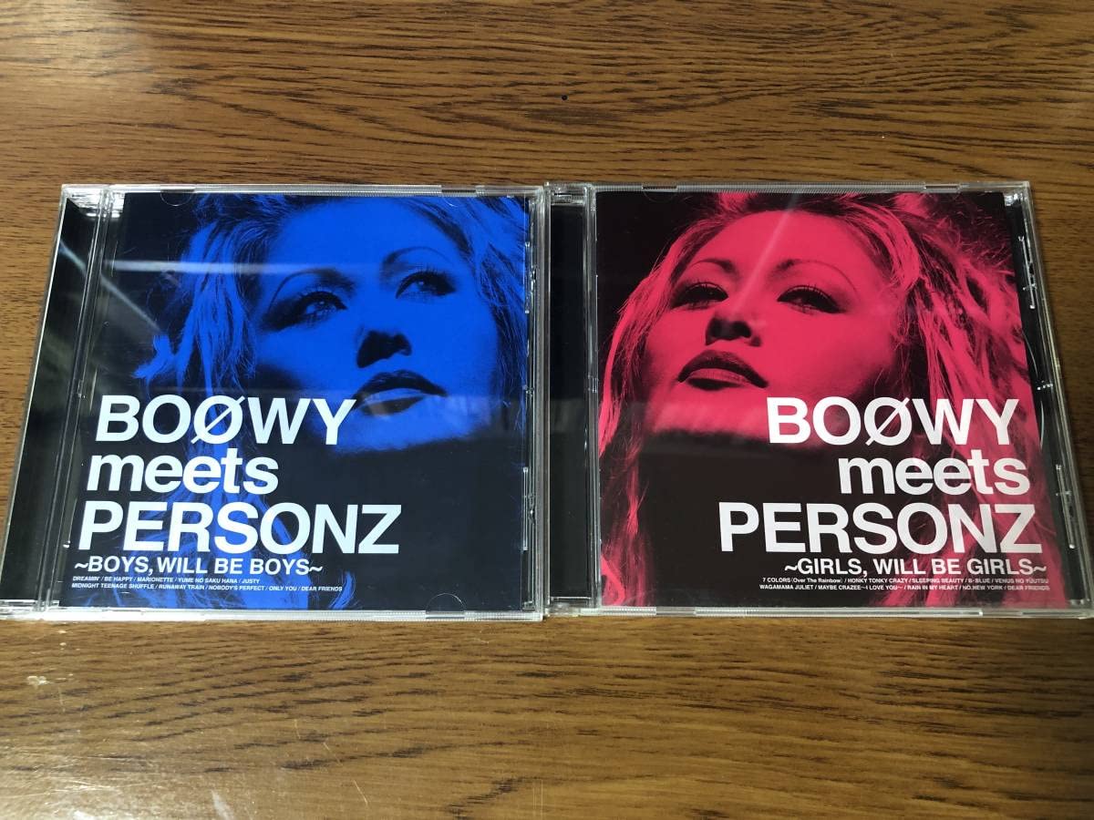PERSONZ BOØWY meets PERSONZ 2枚セットCD Amazon.co.jp: CD：PERSONZ「BOOWY meets PERSONZ」2枚セット
