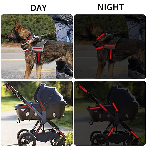 Miniatura 4 de Prasacco Cinta reflectante de seguridad para automóviles, 2 pulgadas x 9.8 pies, impermeable, alta visibilidad, advertencia, cinta adhesiva de