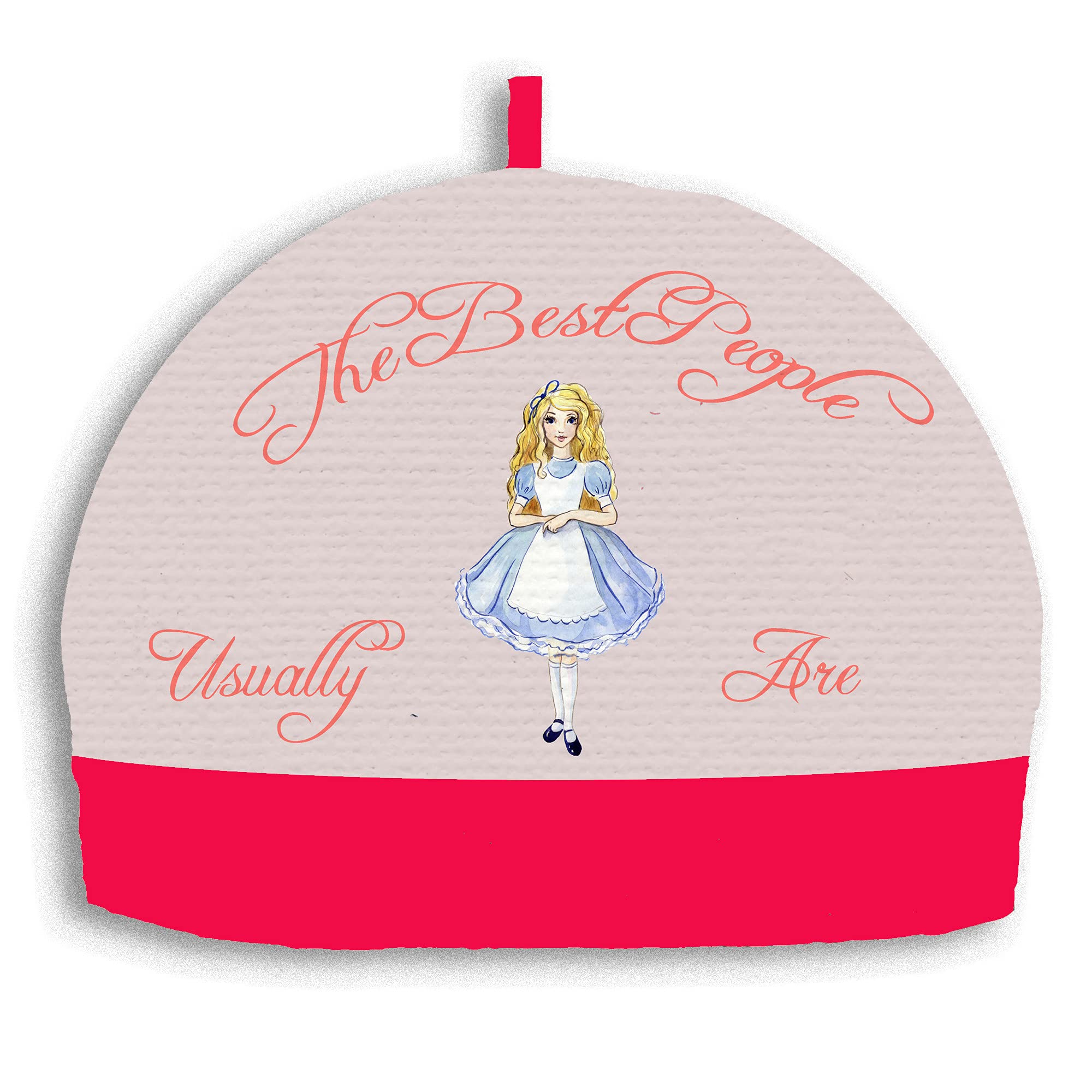 Tea Cozy 2 to 4 Cup Size Insulated - Alice in Wonderland - Your Completely Bonkers