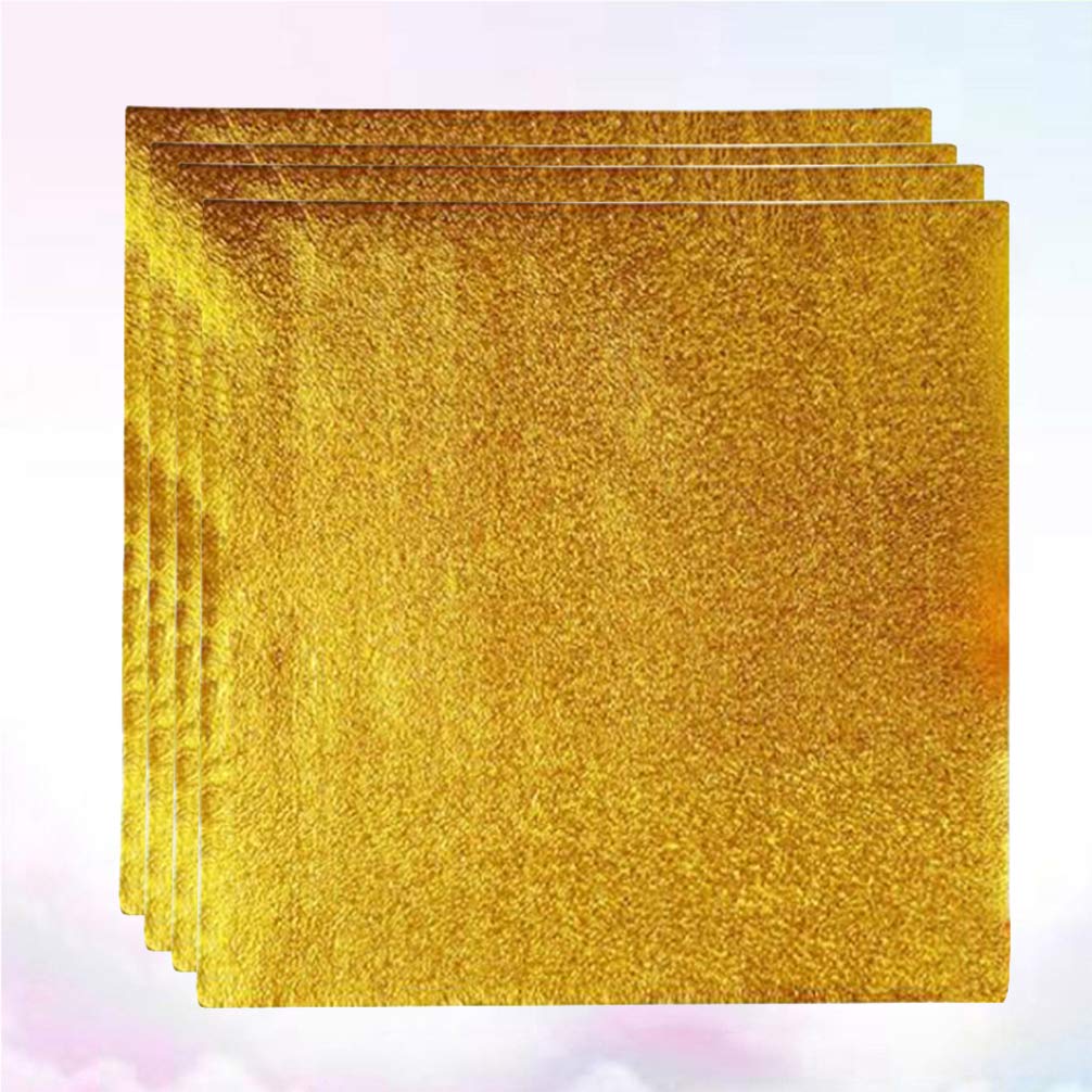 Opakowania na tabliczki czekolady 200 szt. Folia aluminiowa Opakowania na czekoladę Złote jedzenie Papier do pakowania czekolady Opakowanie cukierków Kwadratowe słodycze do czekolady DIY Opakowania na