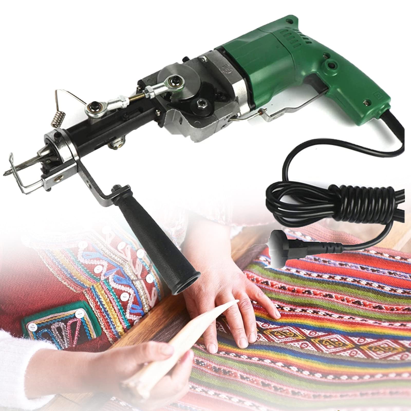 Buy SUNWEII Tufting Kit Cut Pile Loop Pile 2 in 1 DualUse Tufting Rug Electric Carpet Tufting