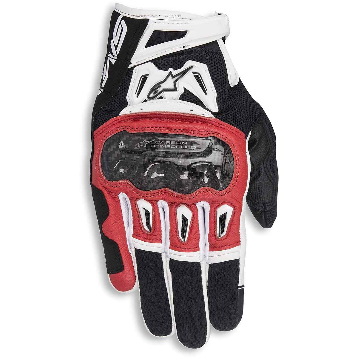 Amazon | Alpinestars メンズ 3567717-132-S グローブ(ブラック/レッド