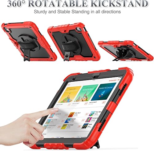 Miniatura 84 de SEYMAC stock Funda para iPad (A16) de 11ª/10ª generación de 11/10.9 pulgadas 2025/2022, funda de protección contra caídas de cuerpo completo