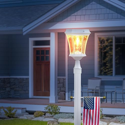 Vista 59 de Design House 502211 Base de pilar de linterna exteriores, color negra