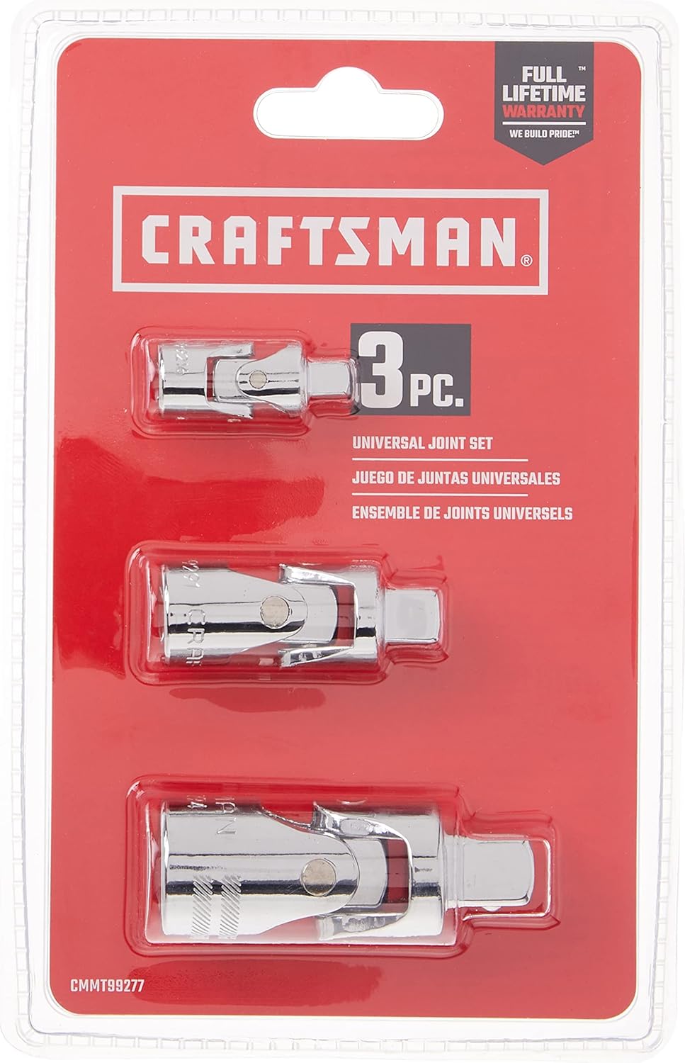 CRAFTSMAN Universal Joint Socket, 3-Piece (CMMT99277)