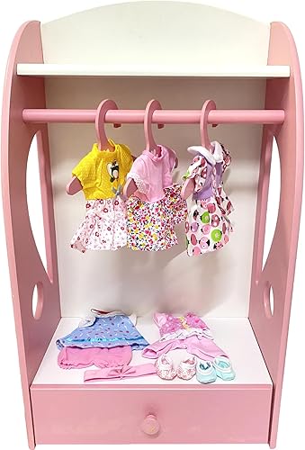 Miniatura 3 de 6 juegos de ropa de muñeca de bebé para muñeca de 10 a 12 pulgadas, ropa de muñeca, vestimenta de vestido, diademas accesorios para muñecas de 10