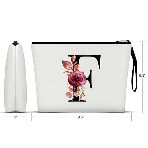 Vista 268 de Vavabox A-Z - Bolsa de maquillaje personalizada, regalos de cumpleaños para mujeres y madres, regalos para mejores amigas, bolsa de cosméticos