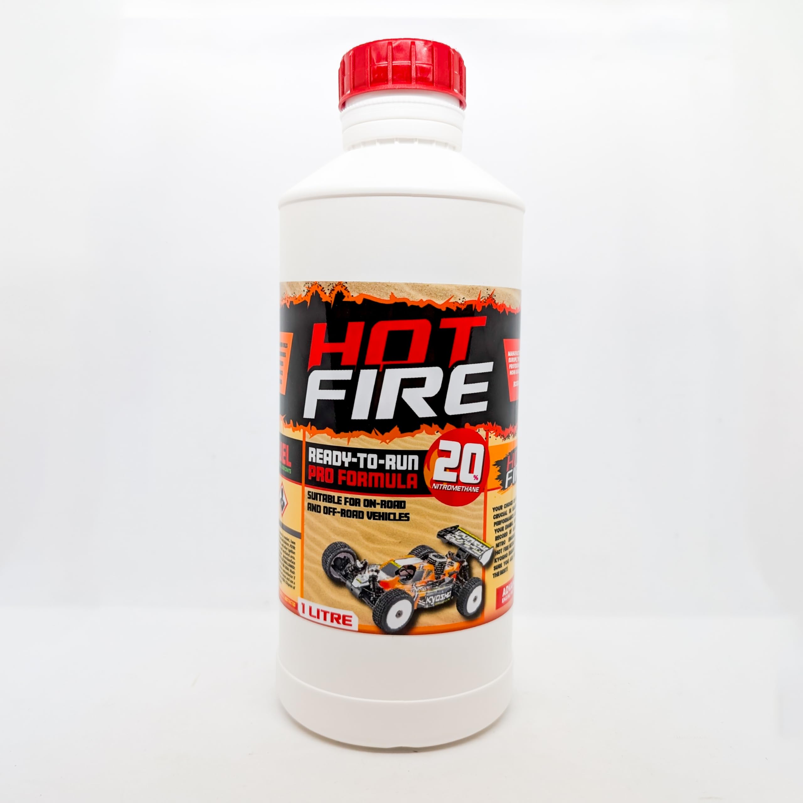 20% Nitro Fuel by Kyosho/RCSRacing for Car Buggy & Truck - Ready to Run