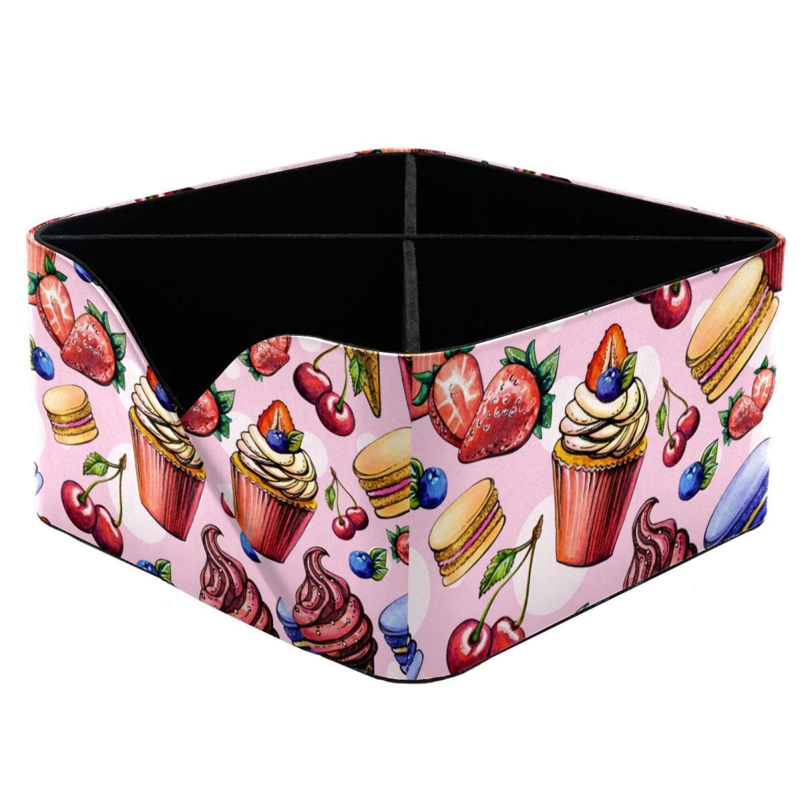 Organiseur de bureau Cupcakes Marccon avec 4 compartiments pour stylos