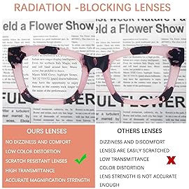 SIGVAN 3 Pack Oprah Style Reading Glasses for Women Men Blue Light Blocking Square Computer Readers with Spring Hinge (3 Mix, 2.75, multiplier_x)