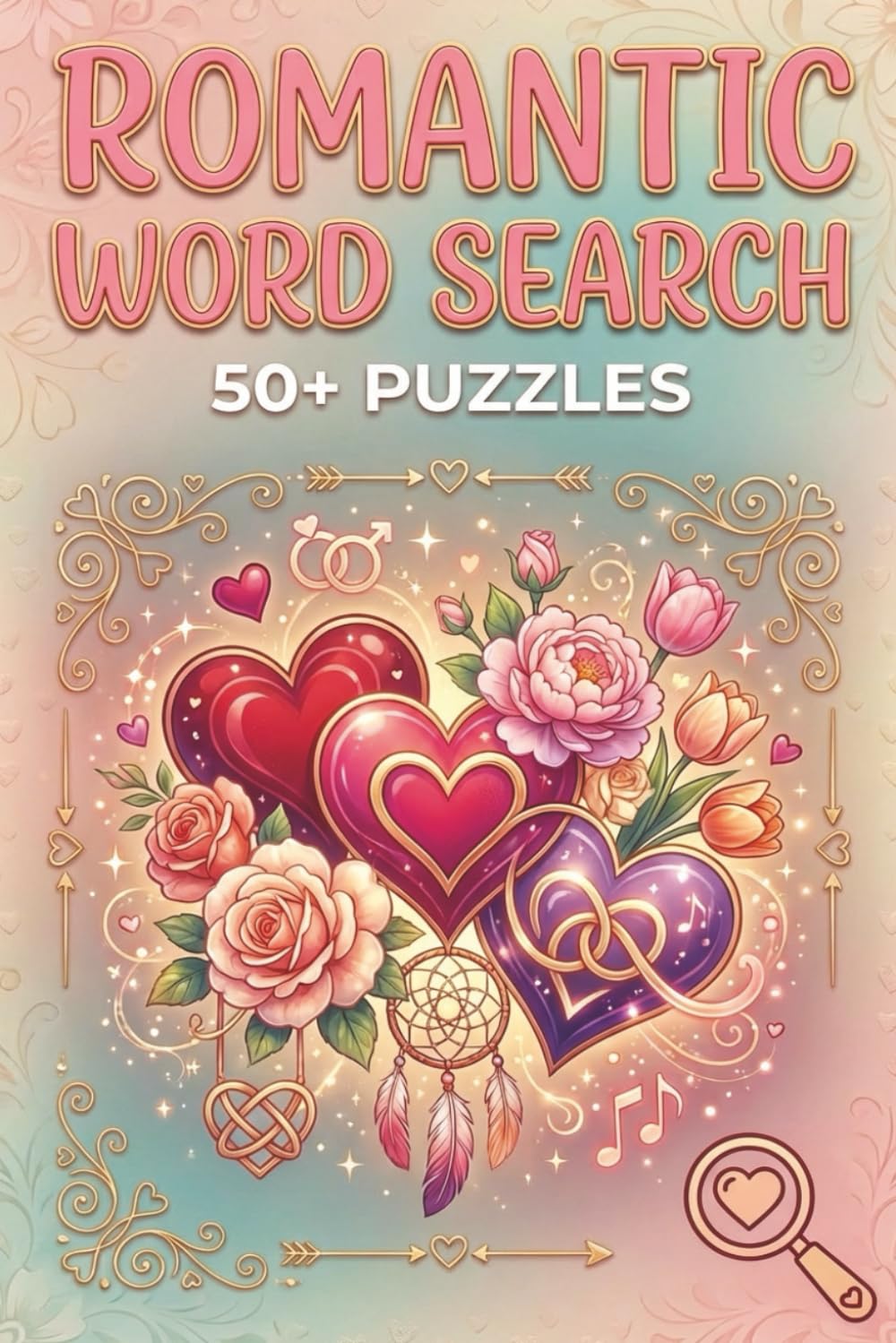 Romantic Word Search Puzzle Book: Relaxing Puzzles Filled with Love, Romance, and Heartfelt Moments