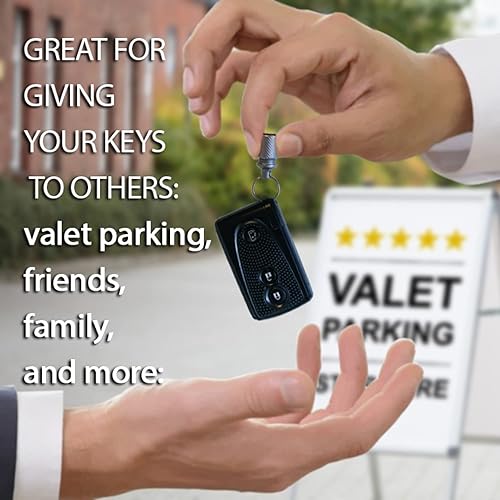 Miniatura 2 de JVCOM Titanium Quick Release Keychain - 360 Rotation, Heavy Duty Key Clip, with Carabiner and Key Ring - for Men and Women.