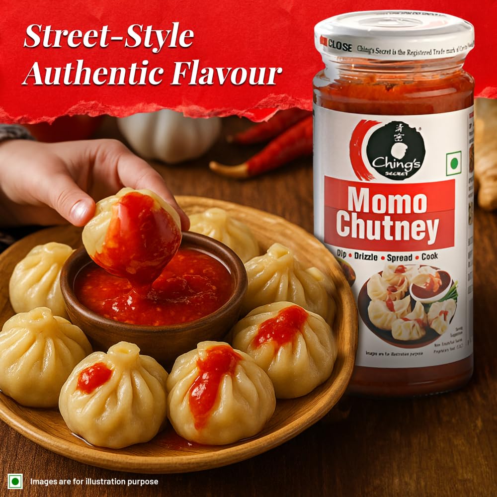 Ching's Momo Chutney (250g), Super Versatile Authentic Street