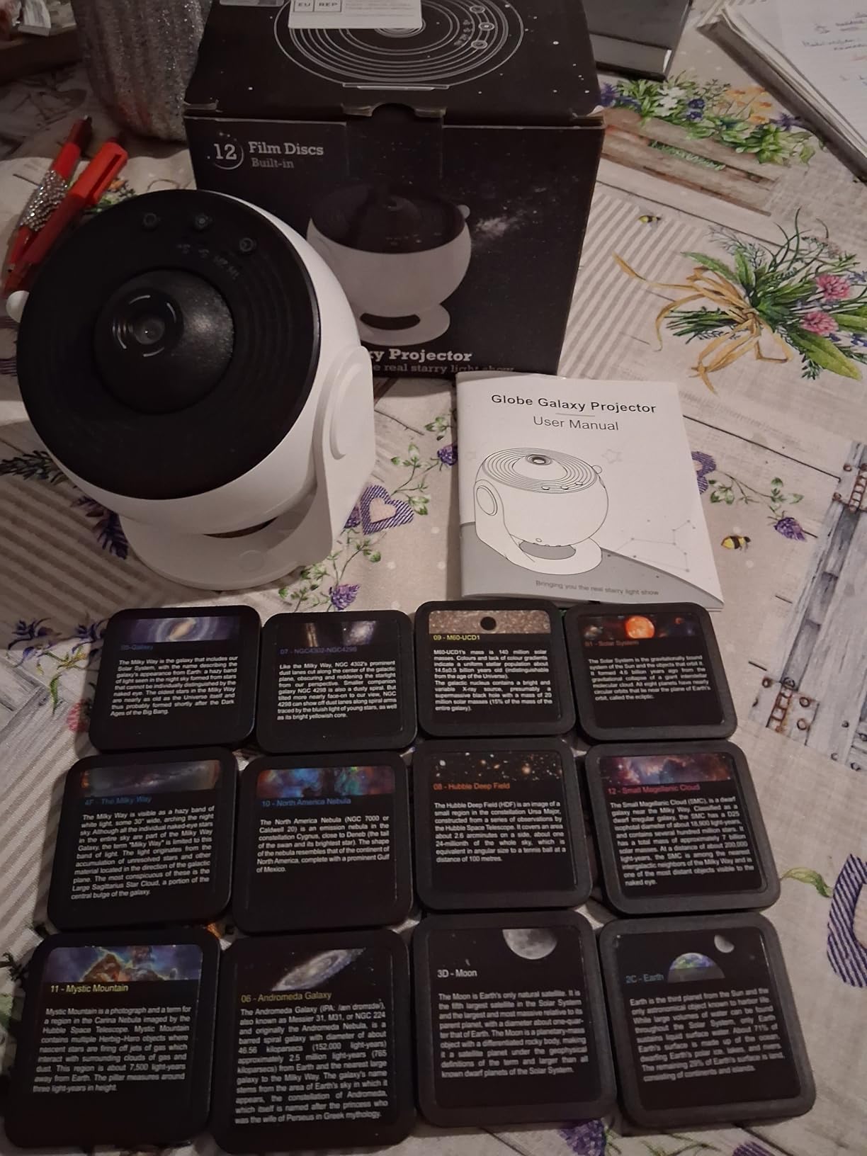 YunLone Galaxy Projektor, 13-in-1 Sternenhimmel Fürs Schlafzimmer – Mit 4K UHD & Timer